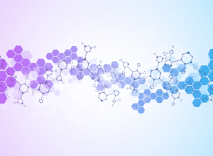 Illustration of molecules